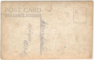 1939 Alsóapsa, Nizsnya Apsa, Nyzhnya Apsha, Dibrova; vasútépítés / railway line construction. photo ...