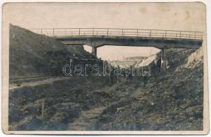 1939 Alsóapsa, Nizsnya Apsa, Nyzhnya Apsha, Dibrova; vasútépítés / railway line construction. photo (fl)