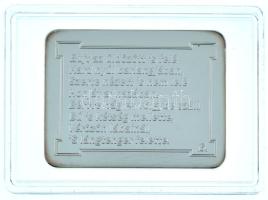 DN "A Himnusz emlékérmeken - 6. versszak" ezüstözött, multicolor rézötvözet emlékérem kaps...