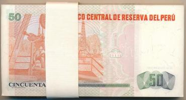 Peru 1987. 50I (88x) sorszámkövető sorozatokkal T:AU
Peru 50 Intis (88x) with consecutive serials C...