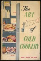 The Art of Cold Cookery. The Electric Domestic Refrigerator and Home Freezer Handbook. London, 1957, British Electrical Development Association. Fekete-fehér képekkel illusztrálva. Angol nyelven. Kiadói papírkötés, kissé viseltes borítóval, sérült gerinccel, kissé hullámos.