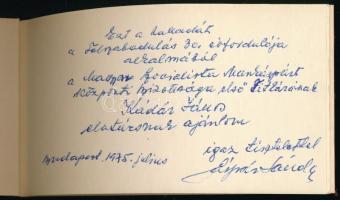 Gáspár Sándor: Dani. Kádár Jánosnak DEDIKÁLT! H.n., 1975. Vászonkötésben, jó állapotban.