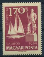 1959 Balaton (I) 1,70Ft a hal fején világos folt tévnyomat (6.000)