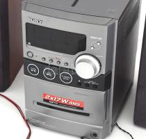 Sony CMT NEZ30 mini hifi torony távirányítóval, Működik