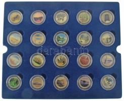 Amerikai Egyesült Államok 2010-2021. 1/4$ Cu-Ni "Amerika Gyönyörű Nemzeti Parkjai Negyed Dollár...