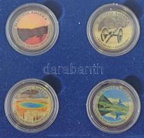 Amerikai Egyesült Államok 2010-2021. 1/4$ Cu-Ni "Amerika Gyönyörű Nemzeti Parkjai Negyed Dollár...