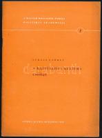 Lukács György: A kapitalista kultúra csődje. Bp., 1949, Szikra. Kiadói papírkötés, kissé kopottas állapotban.