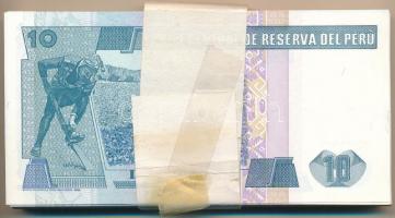 Peru 1987. 10I (99x) sorszámkövető sorozatokkal T:UNC-AU
Peru 1987. 10 Intis (99x) with consecutive...