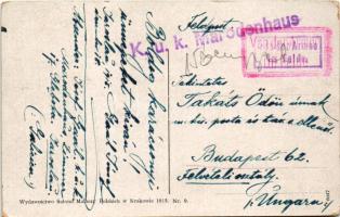 Jaroslaw, Jaroslau, Yareslov; Ul. Krakowska / street (EK) + "K.u.k. Marodenhaus"