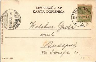 1905 Zagreb, Ilica, Rue Ilica / street, hotel, shops