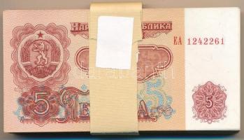 Bulgária 1974. 5L (104x) sorszámkövető sorozatokkal T:AU-F
Bulgaria 1974. 5 Leva (104x) with consec...