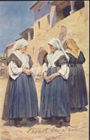 Italian folkwear in Triest s: L. Kleinmond