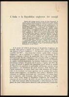 Santarelli, Enzo: L'Italia e la Repubblica Ungherese dei consigli (21 marzo - 1 agosto 1919). K...