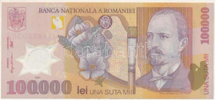 Románia 2001. 100.000L T:XF Romania 2001. 100.000 Lei C:XF Krause P#114