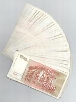 Jugoszlávia 1993. 5000D (48x) T:F 
Yugoslavia 1993. 5000D (48x) C:F
Krause P#128