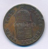 1848. 1kr Cu T:XF ph.
Adamo B1