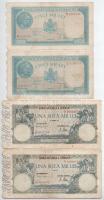 Románia 1945. 5000L (2xklf) + 1946. 100.000L (2xklf) T:F,VG Romania 1945. 5000 Lei (2xdiff) + 1946. 100.000 Lei (2xdiff) T:F,VG