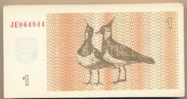 Litvánia 1992. 1T "Kupon" (83x) sorszámkövető sorozatokkal T:AU sarokhajlás
Lithuania 199...