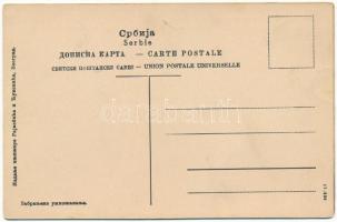 1912 "Funeral of the Status quo diplomat, in the presence of parents, relatives, friends and ad...