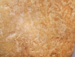 Cs. Kovács László /1929-2001/: Medve. Faragott kő, jelzett, 12x12 cm