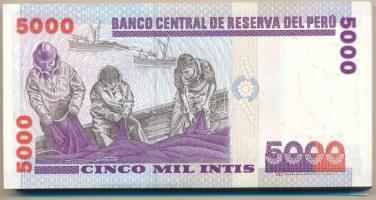 Peru 1988. 5000I (64x) sorszámkövető sorozatokkal T:UNC-AU
Peru 1988. 5000 Intis (64x) with consecu...