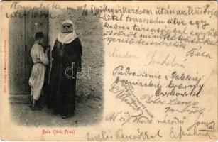 1902 Bula (türk. Frau) / Boszniai török nő / Turkish woman from Bosnia (Rb)