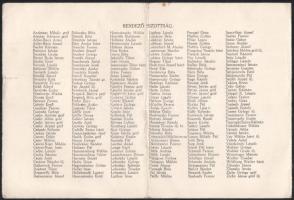 1923 Bp., Meghívó a Széchenyi-bálra