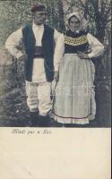 Croatian folkwear in Lici