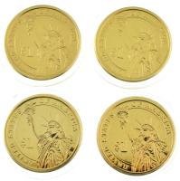 Amerikai Egyesült Államok 2013D/P 1$ aranyozott Cu-Ni-Zn "Elnöki Dollárok - William McKinley, T...