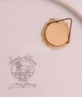 Vigo spanyol dísztányér, jelzett, d: 25,5 cm