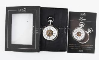 Modern skeleton zsebóra, leírással, dobozában