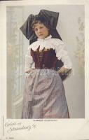 Alsatian folkwear from Strassburg