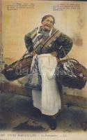 French vendor lady in Marseille
