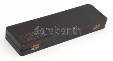 Saturnus íróasztali szett: ezüst (Ag) töltőceruza, alpakka pecsételő, alpakka nyelű levélbontó, dísz...