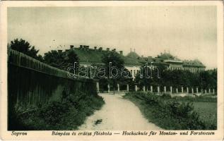 1928 Sopron, Bányász és erdész főiskola