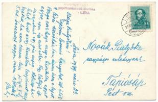 1939 Léva, Levice; Kasaren, Hrad, Vc. Ustav, Pohled, Mestsky hotel / kaszárnya, várrom, tanítóképző,...