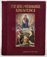 [Divald Kornél] Tarczai György: Az Árpádház szentjei. Serédi Jusztinián előszavával. Bp. 1930, Szent-István Társulat, 4+168+4 p. Gazdag szövegközti és egészoldalas képanyaggal. Kiadói egészvászon-kötés, gerincnél szakadt, kopott borítóval.