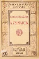 Dr. Melichár Kálmán: A zsinatok. Szent István Könyvek 98. Bp., 1932, Szent István-Társulat. Kiadói papírkötés. Jó állapotban.