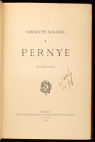 Mikszáth Kálmán: Pernye. Mikszáth Kálmán munkái. Bp., 1896, Révai, 4 sztl. lev.+229 p. Második kiadá...