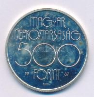 1987. 500Ft Ag "Nyári Olimpia - Szöul 1988" kapszulában T:AU, folt (eredetileg PP)
Adamo ...