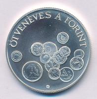 1996. 2000Ft Ag "50 éves a Forint" kapszulában T:BU Adamo EM144