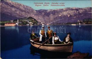 Dubrovnik, Ragusa; Rijeka, Narodne nosnje / Ombla, Nationaltrachten / Croatian folklore (EK)