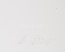 Milan Dobes (1929-): Találkozások (cím nélkül), 2006. Szitanyomat, karton. Jelzett. Számozott: 20/55...