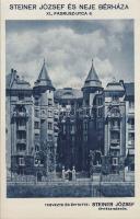 Budapest XI. Fadrusz utca 6. lakóház Steiner József tervei és megbízása alapján