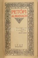 Petőfi-Almanach 1909. Szerk.: Dr. Ferenczi Zoltán. Bp., 1909, Petőfi-Ház Hölgybizottsága,(Hornyánszky Viktor-ny.), 477+3 p. Egyetlen kiadás. Átkötött papírkötés. Megjelent 500 számozott példányban: DE ez számozatlan példány!