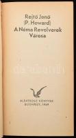 Rejtő Jenő 6 db műve: A néma revolverek városa, Csontbrigád, Piszkos Fred, a kapitány, A három testő...