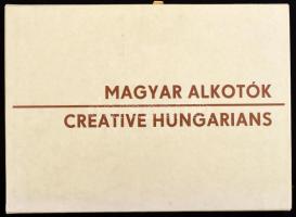 Dr. Vajda Pál: Magyar alkotók - Creative Hungarians. Szerk.: Kajetán Endre. Illusztrálta: Khell Csörsz. Bp., 1975.,Novex. Benne Hell Miksa, Kempelen Farkas, Jedlik Ányos, Bolyai János, Puskás Tivadar, Kandó Kálmán, Kármán Tódor, Szilárd Leó, Neumann János és mások. Kiadói kartonált papírkötés, kiadói papír védőborítóban. Számozott (28./100) példány.