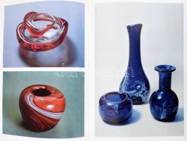 Szabó Erzsébet: Kézi gyártású finomüvegek. Bp., 1980. Műszaki. Fekete-fehér és színes képekkel illus...