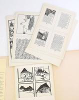 Székely András: Kós Károly. Bp., 1979, Corvina (Offset-ny.), 12 p.+12 t. Kós Károly grafikai munkáss...