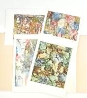 Frank János: Szabó Vladimir. Bp., 1976, Corvina, 8 p.+12 t (ofszet reprodukciók). Magyar, angol, fra...